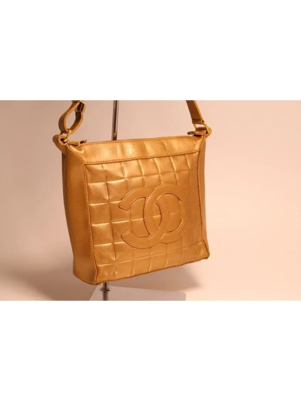 Chanel Choco Bar Lambskin Shoulder